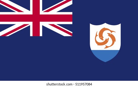 Flag of Anguilla