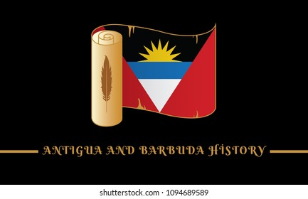 flag of antigua and barbuda