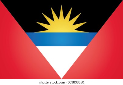 flag of antigua and barbuda