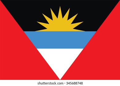 flag of antigua and barbuda