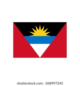A flag of Antigua and Barbuda