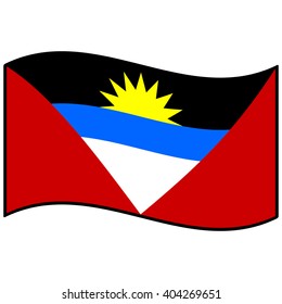 Flag of Antigua and Barbuda