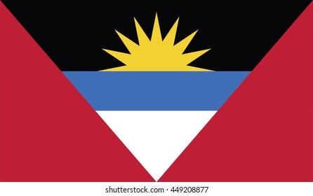 flag of antigua and barbuda