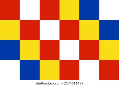 Flag of Antwerp Province (Kingdom of Belgium, Flanders Region) Central Brabant