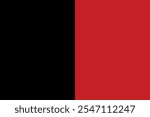 The flag of Aosta Valley, Italy, vector design