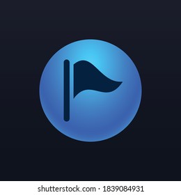 Flag - App Icon Button