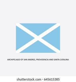 Flag of Archipelago of San Andres, Providencia and Santa Catalina - Colombia