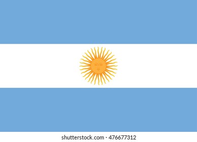 Flag Argentina 