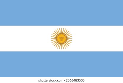 Flag of Argentina logo icon