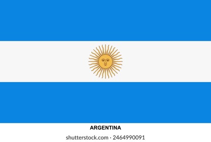 Flag of ARGENTINA, ARGENTINA national flag