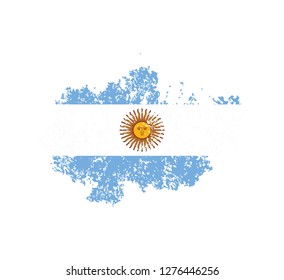 Flag Argentina of the old state