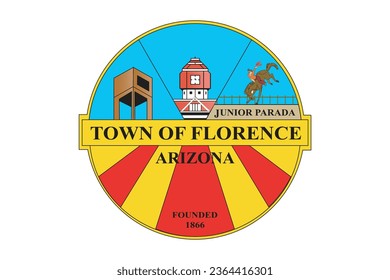 flag of arizona vector 8