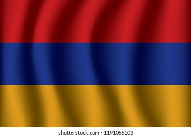 Flag of Armenia. Armenia Icon vector illustration eps10.