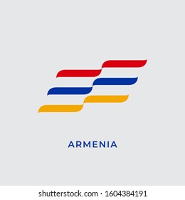 flag of Armenia  (Republic of Armenia) vector illustration