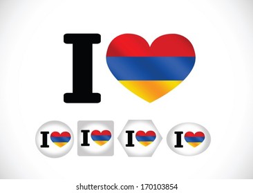  flag of Armenia themes design idea