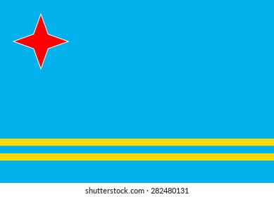 Flag of Aruba