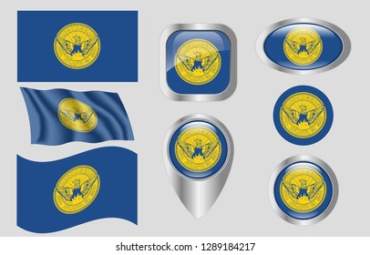 Flag of Atlanta, Georgia