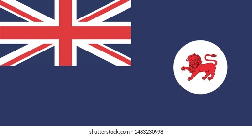 Flag of Australia State of Tasmania