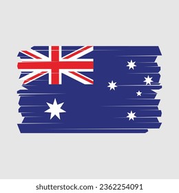 Flag of Australia Vector Illustration