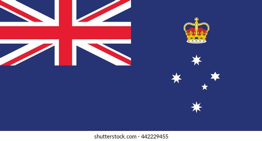 Flag of the Australian state of Victoria.