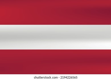 Flag of Austria. Austrian national symbol in official colors. Template icon. Abstract vector background.