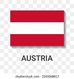 Ilustración del vector de iconos de Austria