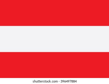 Flag of Austria - isolated vector