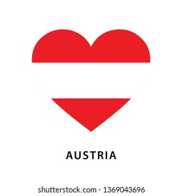 flag of Austria - vector illustration