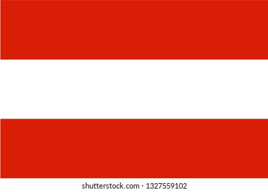 Flag of Austuria Vector illustration very quality