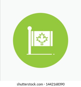 Flag, Autumn, Canada, Leaf, Maple
