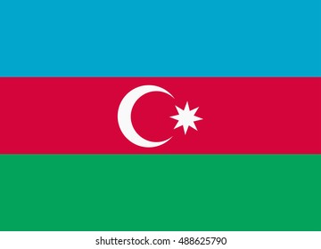 flag of azerbaijan