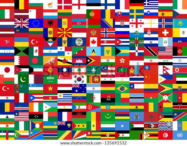 Flag Background Stock Vector (Royalty Free) 135691532