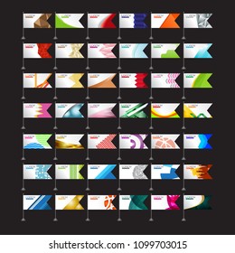 flag background abstract. on black background. vector