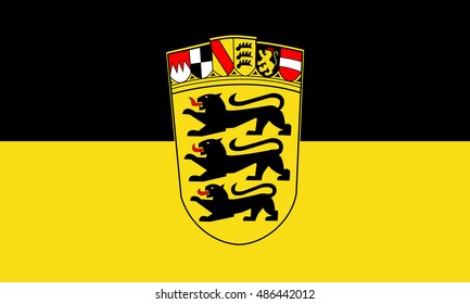 Flag of Baden-Wurttemberg