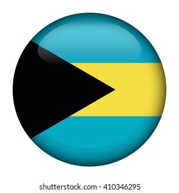 Flag of Bahamas  Glossy Button