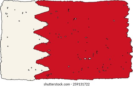 Flag Bahrain
