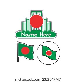 flag of bangladesh,
Shaheed Minar,
Map of Bangladesh
Communication icon, connection logo, modern Brazil flag concept design stock vector - clip art illustration