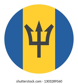 Flag, Banner, Emblem, Patch: Barbados