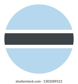 Flag, Banner, Emblem, Patch: Botswana