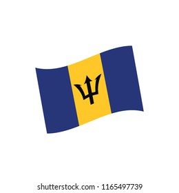 Flag of Barbados - vector illustration