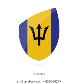 Flag of Barbados. Vector Illustration.