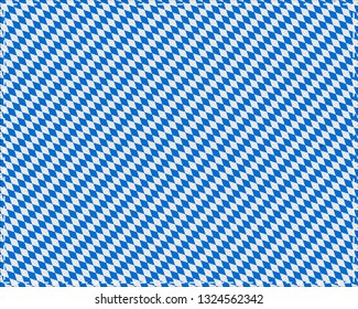 Flag of Bavaria on cloth