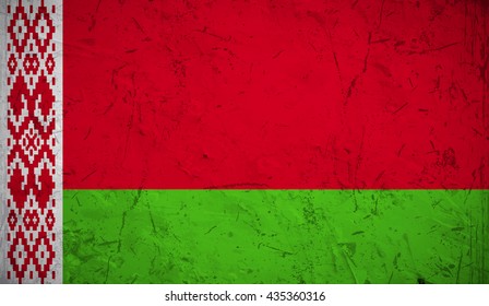 Flag of Belarus or Belorussian.