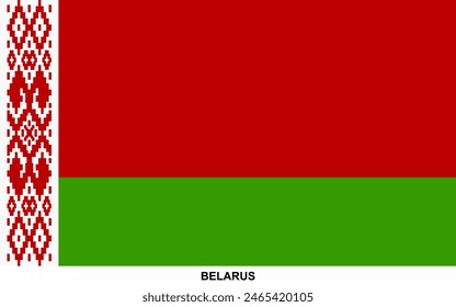 Bandera de BELARÚS , Bandera nacional de BELARÚS