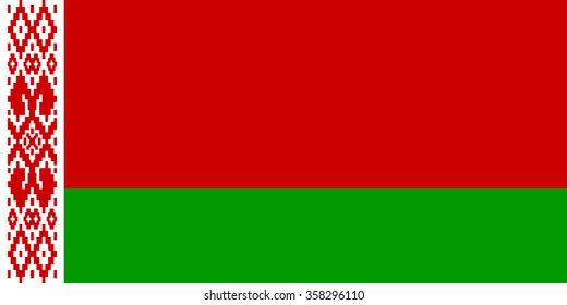 Flag of Belarus since 1995 till 2012