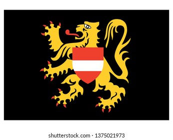 Flag of Belgian Province of Flemish Brabant