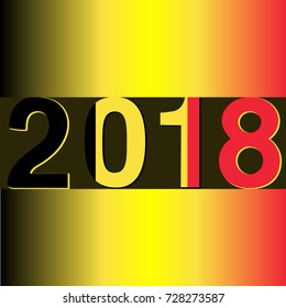 Flag of Belgium 2018