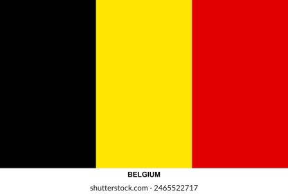 Flag of BELGIUM , BELGIUM national flag