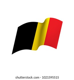 Flag of Belgium, Vector illustration