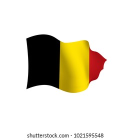 Flag of Belgium, Vector illustration